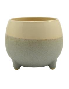Doniczka-osłonka ceramiczna 17x15cm ASC23216 mix
