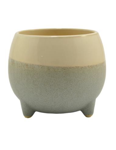 Doniczka-osłonka ceramiczna 17x15cm ASC23216 mix