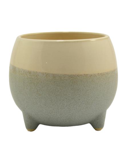 Doniczka-osłonka ceramiczna 17x15cm ASC23216 mix