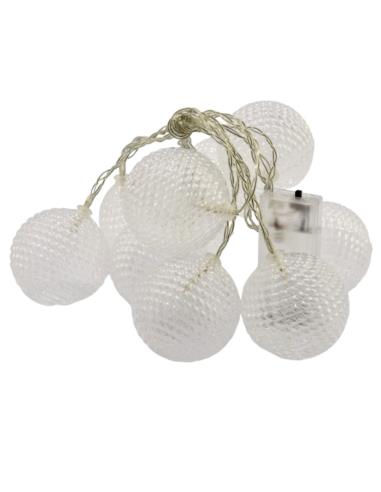Lampki Kule 10 LED 5cm ASG22210