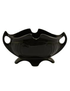 Wazon ceramiczny 26x13cm Waza czarny C-1091szk
