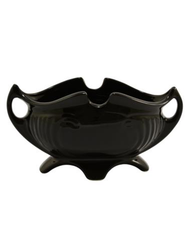 Wazon ceramiczny 26x13cm Waza czarny C-1091szk