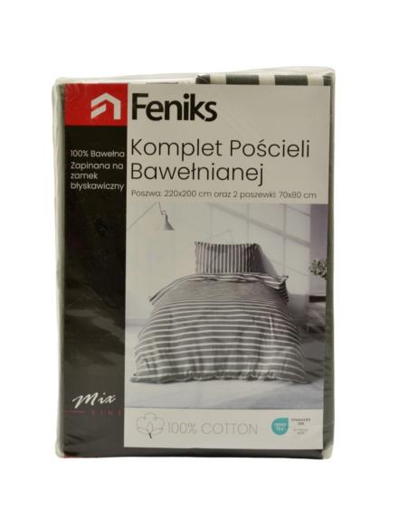 Pościel 220x200cm poduszki 2x70x80cm Bawełna Agnes 01