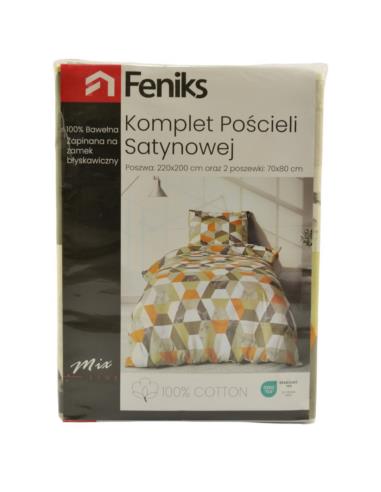 Pościel 220x200cm poduszki 2x70x80cm Bawełna Gloria 02