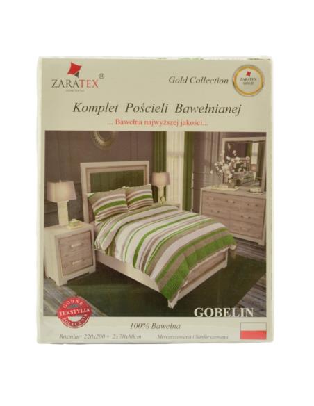 Pościel 200x220cm Bawełna Gobelin 2 x 70x80cm