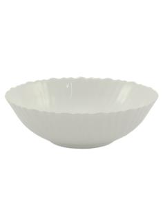 Salaterka szklana 18cm Opal Carbo biała