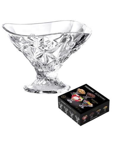Pucharki do lodów 4 sztuki 250ml Prestige Bohemia