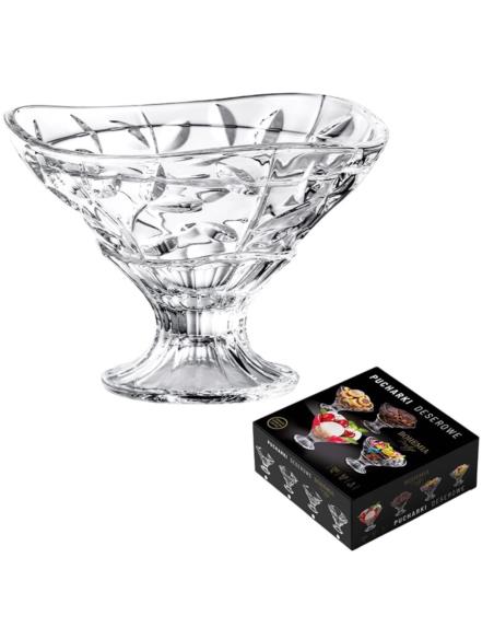 Pucharki do lodów 4 sztuki 250ml Prestige Bohemia