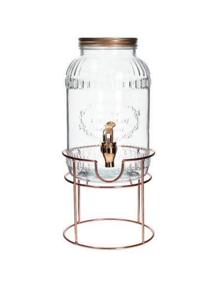 Słój z kranikiem 3,8L na stojaku 621009