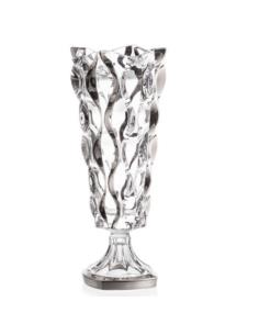 Wazon kryształ Bohemia Samba Platinum 40,5cm