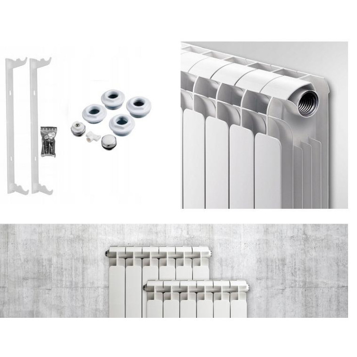 Grzejnik aluminiowyAlba 800 10segmentów