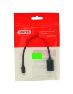 Przewód kabel  OTG USB 2.0 AF do microUSB Unitek
