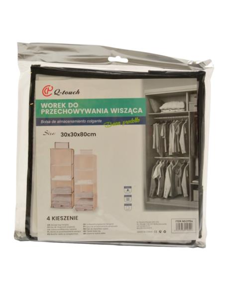 Organizer na ubrania 30x30x80cm 21954 mix