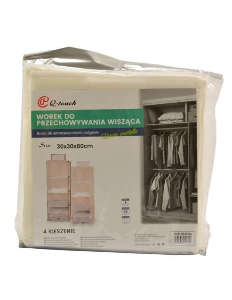 Organizer na ubrania 30x30x80cm 21954 mix