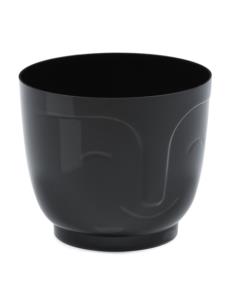 Doniczka Atena 17cm h:14,3cm czarny 197-04