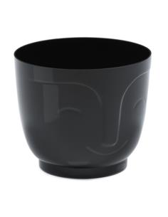 Doniczka Atena 19cm h:15,9cm czarny 198-04