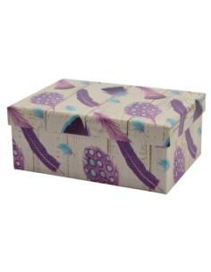 Pudełko ozdobne 20x14x9cm pióra CBP10-109