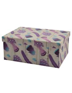 Pudełko ozdobne 27x19x11cm pióra CBP10-109