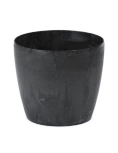 Doniczka Magnolia 12cm h:10,4cm czarny beton 200