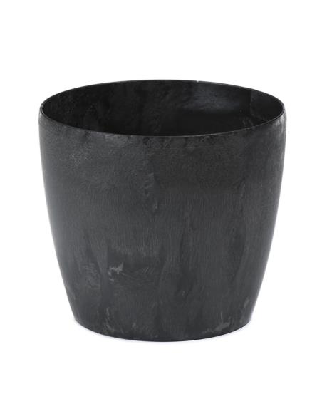 Doniczka Magnolia 13cm h:12cm czarny beton 201