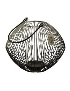 Latarnia metal 21x16x8,5cm W12562
