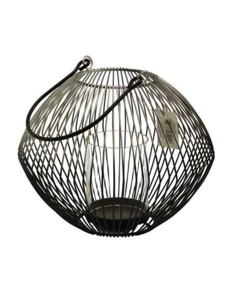 Latarnia metal 21x16x8,5cm W12562