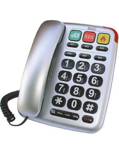 Telefon stacjonarny Dartel LJ-300 Srebrny