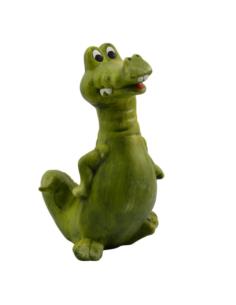 Figurka Krokodyl h:43cm dł.23cm ceramiczna 359