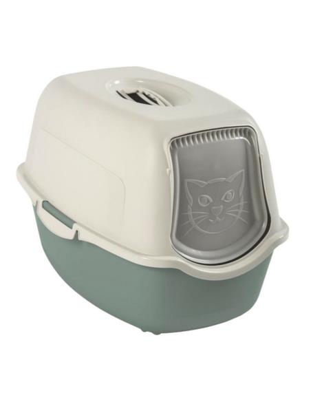 Pojemnik toaleta dla kota Eco Bailey beż/zielony