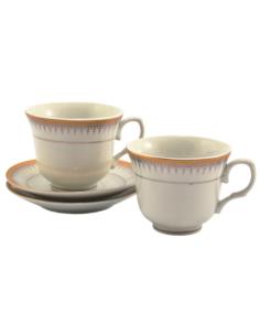 Filiżanki ze spodkami 2 sztuki 250ml GA-1832G