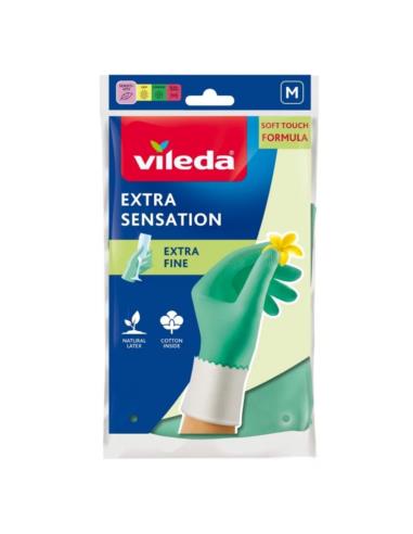 Rękawice Vileda Extra Sensation M 177492
