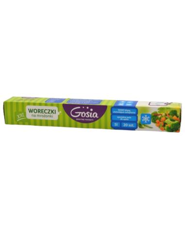 Torebki na mrożonki 5L/20szt/Gosia