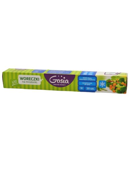 Torebki na mrożonki 5L/20szt/Gosia