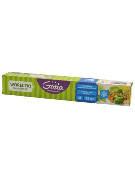 Torebki na mrożonki 3L/25szt/Gosia