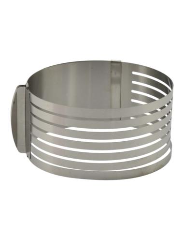 Opaska do ciasta okrągła regulowana 16-20cm MR1813