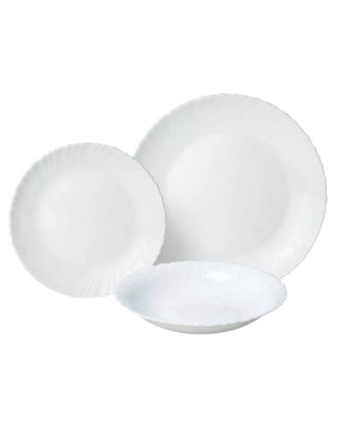 Serwis obiadowy 18 elementów opal KingHoff KH-1875