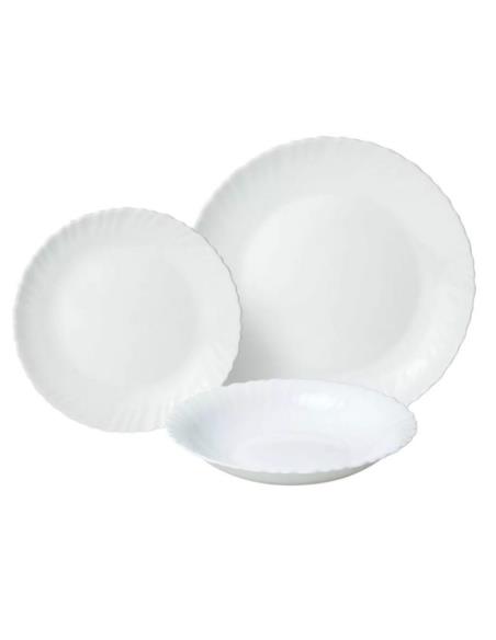 Serwis obiadowy 18 elementów opal KingHoff KH-1875