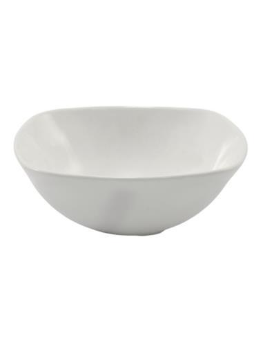 Salaterka Elit 13cm biała szkło hartowane