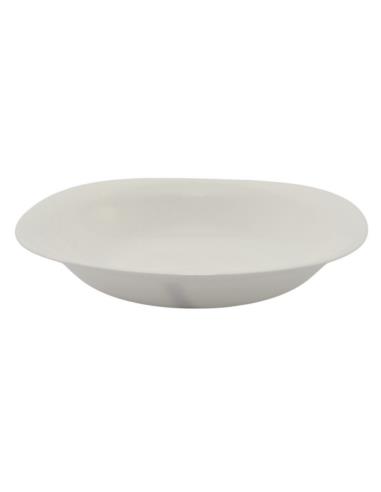 Talerz Elit głęboki 23cm biały szkło hartowane