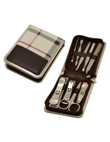 Zestaw do manicure 9 elementów etui