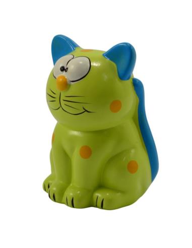 Skarbonka ceramiczna Kot 15cm mix