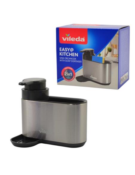 Organizer na zlew z dozowikiem Vileda 37038