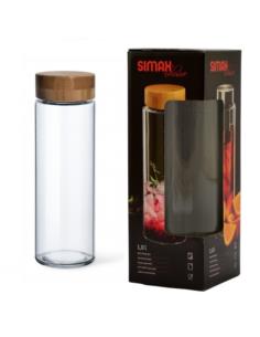Butelka szklana 1L Pure Aqua Simax