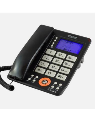 Telefon stacjonarny Laura MT-816 czarny