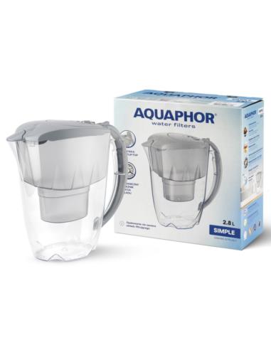 Dzbanek Aquaphor Simple 2,8L szary