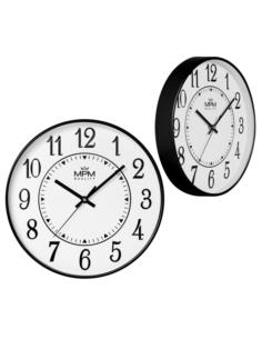 Zegar ścienny 30cm czarny E01.4369.90