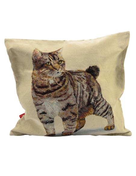 Poszewka 45x45cm Gobelin Kot