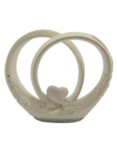 Wazon ceramiczny 21x26cm Obrączki C-831kb