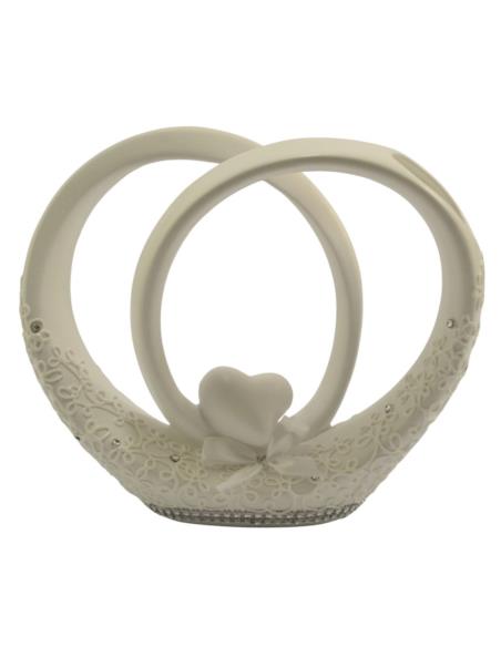 Wazon ceramiczny 21x26cm Obrączki C-831kb