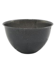 Miska plastikowa  3,0L 22cm Liść czarna
